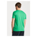 TRIČKO GANT SHIELD SS T-SHIRT MID GREEN