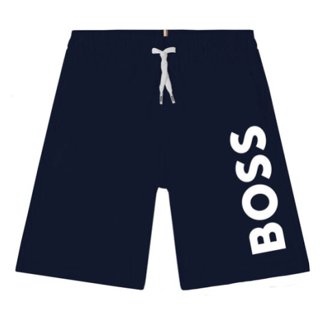 Boss Plavecké šortky J24846 S Tmavomodrá Regular Fit Hugo Boss