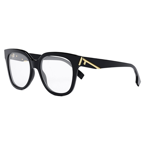 FENDI First Black Square Eyeglasses - ONE SIZE (54)