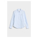 KOŠEĽA GANT SLIM STRETCH OXFORD STRIPED SHIRT LIGHT BLUE