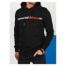 Men's black sweatshirt with Dstreet print