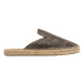 Paez  Mule W - Print Snake Brown  Espadrilky Hnedá