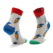Happy Socks Súprava 2 párov vysokých detských ponožiek KBNC02-2200 Farebná