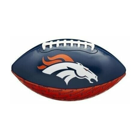 Wilson NFL Team Blue/Orange Americký futbal