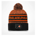 Philadelphia Flyers zimná čiapka Authentic Pro Rink Heathered Cuffed Pom Knit