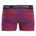 JACK & JONES Boxerky  námornícka modrá / modrozelená / červená