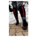 BLIZZARD-Wool Performance ski socks, black/wine red Čierna
