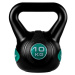 MOVIT 66834 MOVIT Kettlebell činka - 10 kg, černá/petrolejová