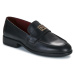 Tommy Hilfiger  TH LEATHER CLASSIC LOAFER  Mokasíny Čierna