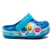 Crocs Šľapky Crocsflbaby Shark Band Clog T 207066 Modrá