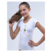Gina Dievčenské tričko 28003P biela