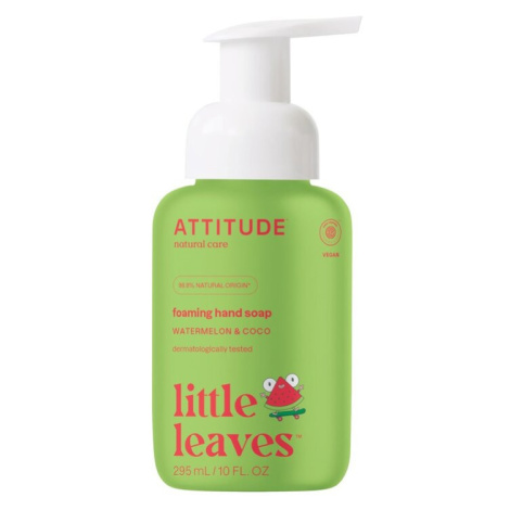 ATTITUDE Detské penivé mydlo na ruky Little leaves s vôňou melónu a kokosu, 295 mlATTITUDE Detsk