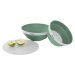 Sada misiek a sitiek Outwell Collaps Bowl & Colander Set Farba: tmavo zelená