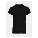 Čierne dievčenské tričko SAM 73