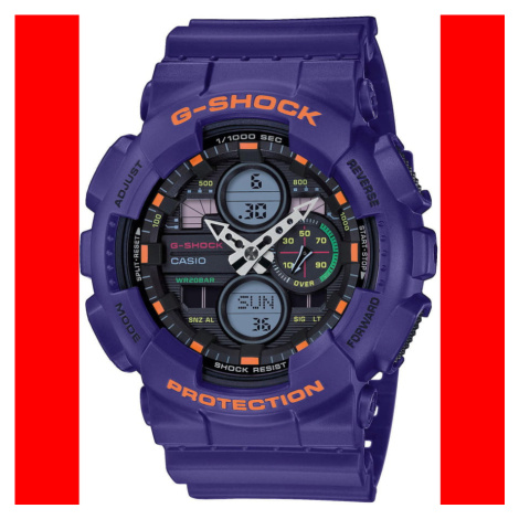 Casio G-Shock GA 140-6AER Purple