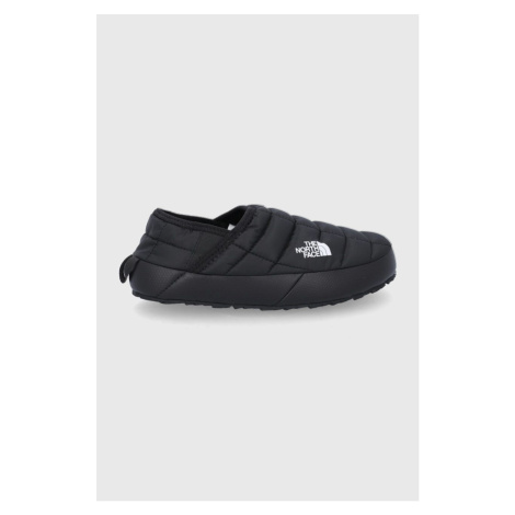 Papuče The North Face THERMOBALL TRACTION MULE čierna farba, NF0A3V1HKX71