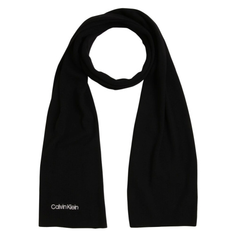Calvin Klein Šál  čierna / biela