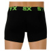Styx MEN'S BOXERS LONG SPORTS RUBBER Pánske boxerky, čierna, veľkosť