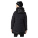 Rossignol STRETCH FLAT PARKA W Voľnočasový dámsky kabát, čierna, veľkosť