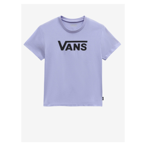 Light purple girly t-shirt VANS Flying Crew Girls - Girls