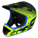 Force TIGER downhill, čierno-fluo-modrá L – XL, 59 cm – 61 cm