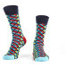 Men's colored socks with crosses