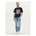 Jack&Jones Tričko Loof 12248624 Tmavomodrá Standard Fit