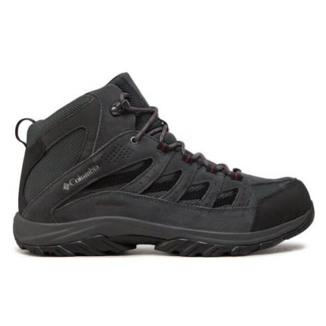 Columbia Trekingová obuv Crestwood Mid Waterproof 2100641 Sivá