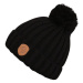Lewro IZARO Chlapčenská pletená čiapka, čierna, veľkosť