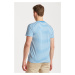 TRIČKO GANT STRIPED T-SHIRT DAY BLUE