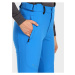 Modré dámske softshellové lyžiarske nohavice Kilpi RHEA