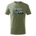 Detské tričko s potlačou Toyota Supra MK5 HKS -  tričko pre milovníkov aut
