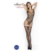 Passion BS034 black - Bodystocking Farba: Čierna