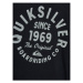 Quiksilver Blúzka Circlescriptfro Tees EQBZT04668 Čierna Regular Fit