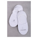 Dámske biele balerínkové ponožky Footie Mid-Cut - dvojbalenie