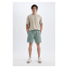 DEFACTO Regular Fit Straight Leg Basic Shorts