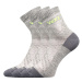 VOXX ponožky Rexon 01 light grey melé 3 páry 117306
