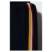 Detské bavlnené tepláky United Colors of Benetton tmavomodrá farba, vzorované