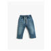 Koton Jeans Pants with Elastic Waist Pockets Cotton
