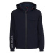 Tommy Hilfiger Bunda - TECH HOODED JACKET modrá