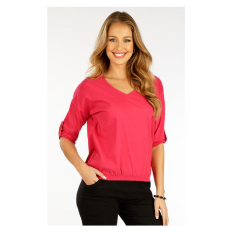 Dámska ružová blúzka Litex 5F077