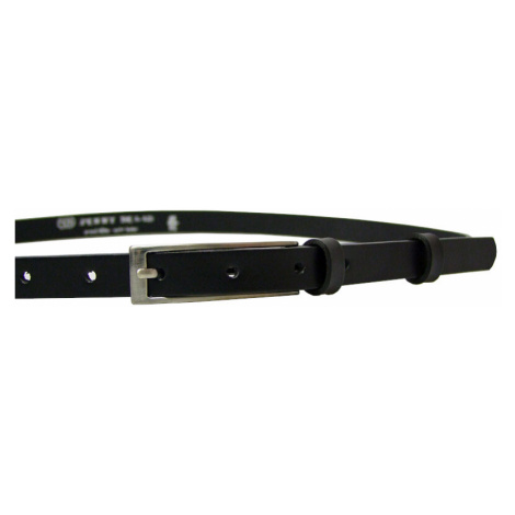 Penny Belts Dámsky kožený opasok 15-1-60 black 100 cm