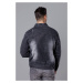 Čierna pánska džínsová bunda (MJ525N)