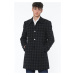 PLT7226 DEWBERRY BATTAL COAT-STRIPED ANTHRACITE