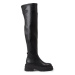 Tommy Jeans Mušketierky Tjw Over The Knee Boots EN0EN02254 Čierna