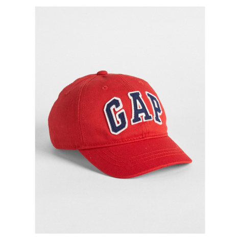 Detská šiltovka GAP Logo baseball hat Červená