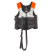 Pomocná plávacia vesta 50N+ na kajak, paddleboard alebo jachting sivá