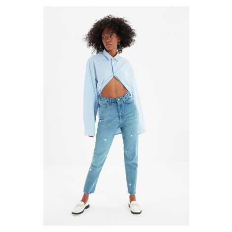 Dámske rifle Trendyol Mom jeans