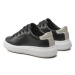 Calvin Klein Sneakersy Cupsole Lace Up Lth HW0HW02085 Čierna