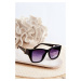 Women's sunglasses with decorative details UV400 black